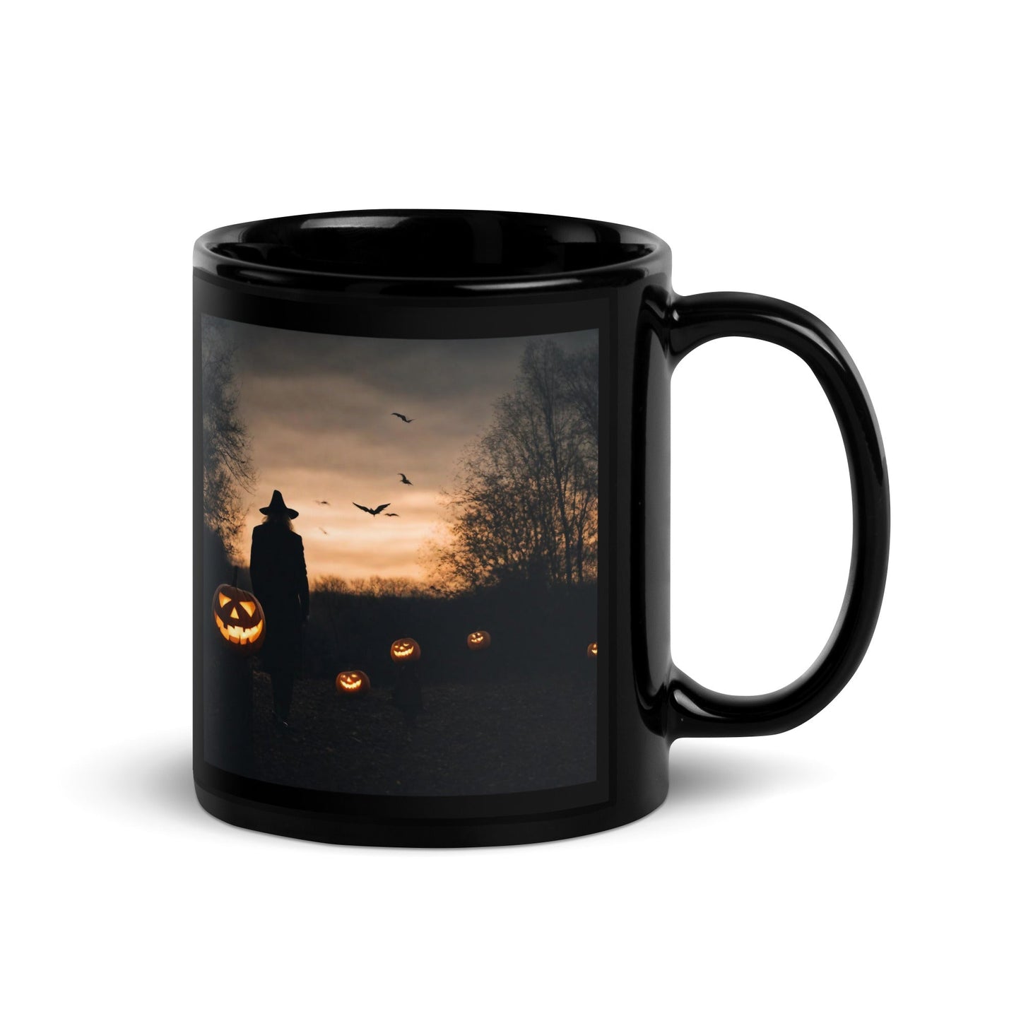 Black Glossy Mug