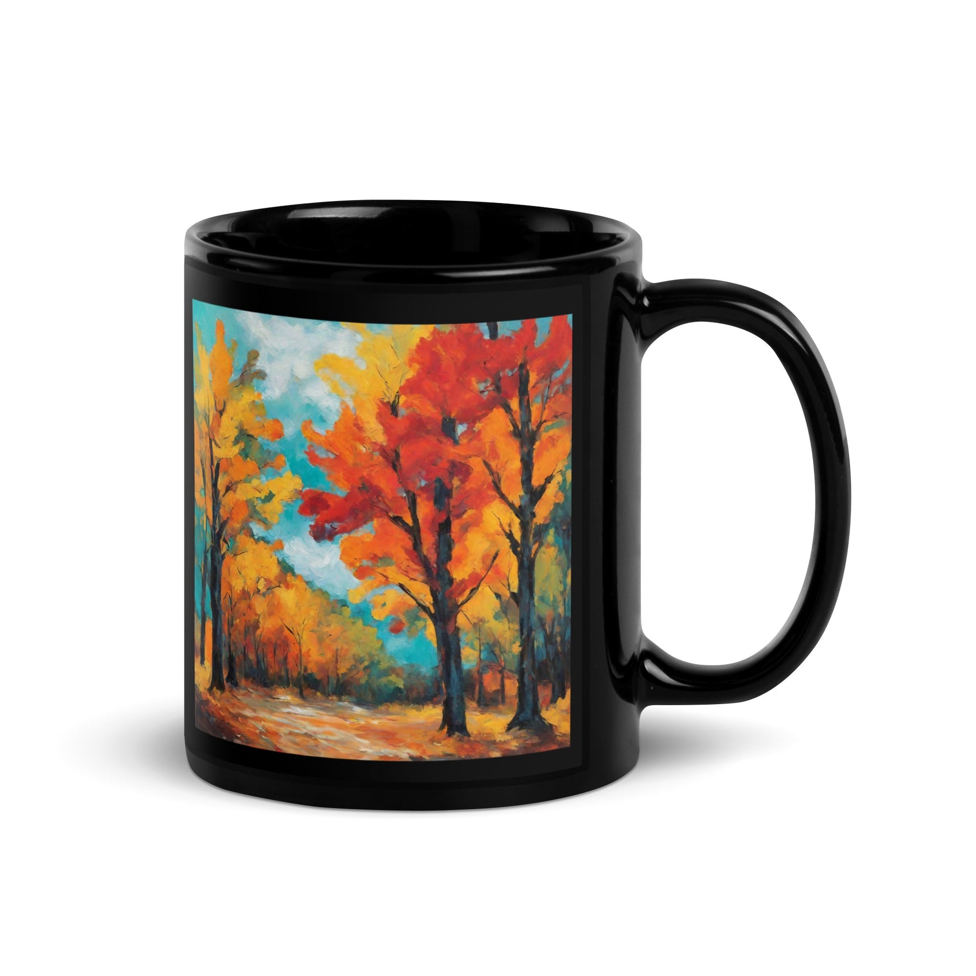Black Glossy Mug