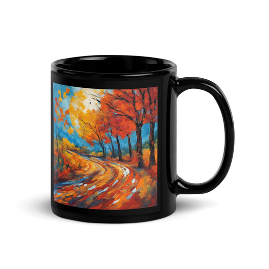 Black Glossy Mug