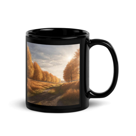 Black Glossy Mug