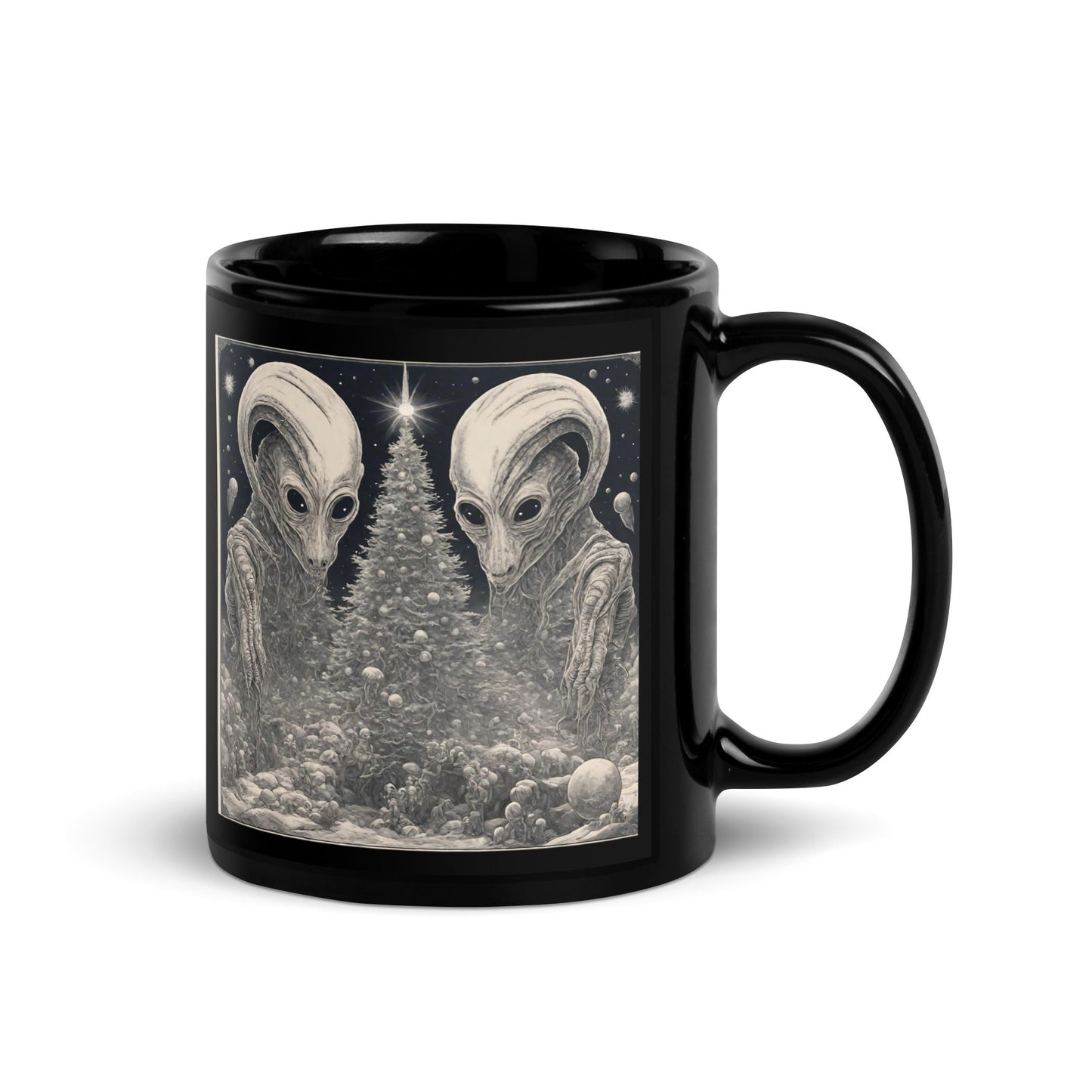 Black Glossy Mug