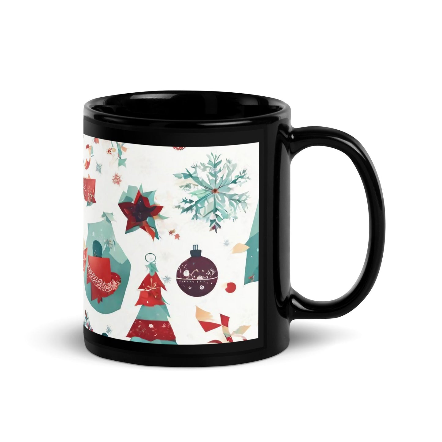 Black Glossy Mug