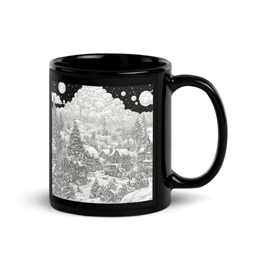 Black Glossy Mug