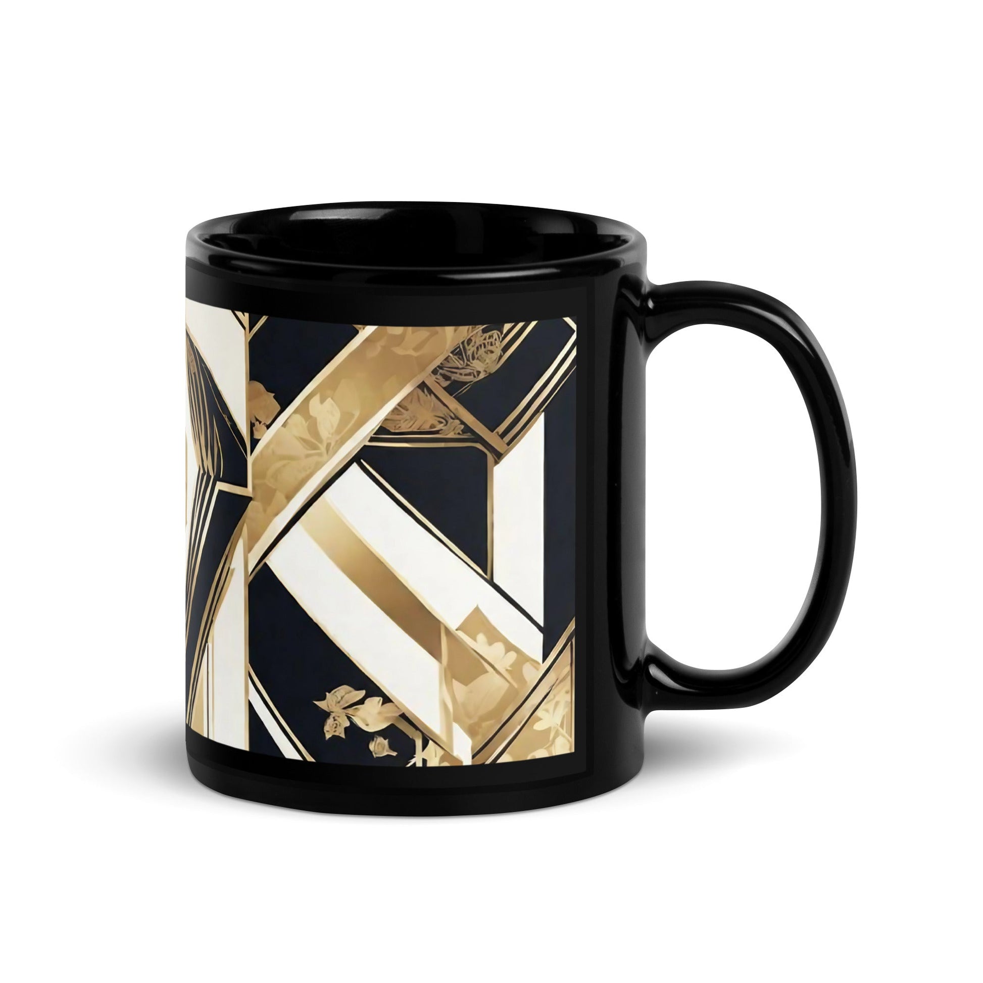 Black Glossy Mug