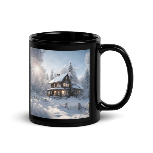Black Glossy Mug