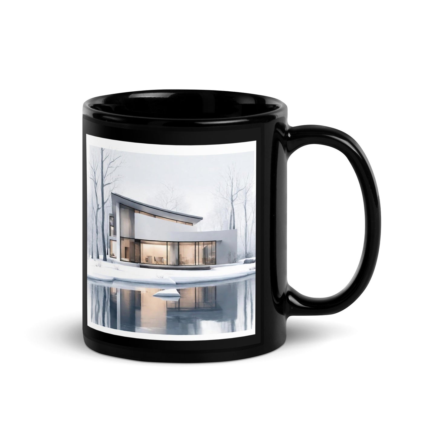 Black Glossy Mug