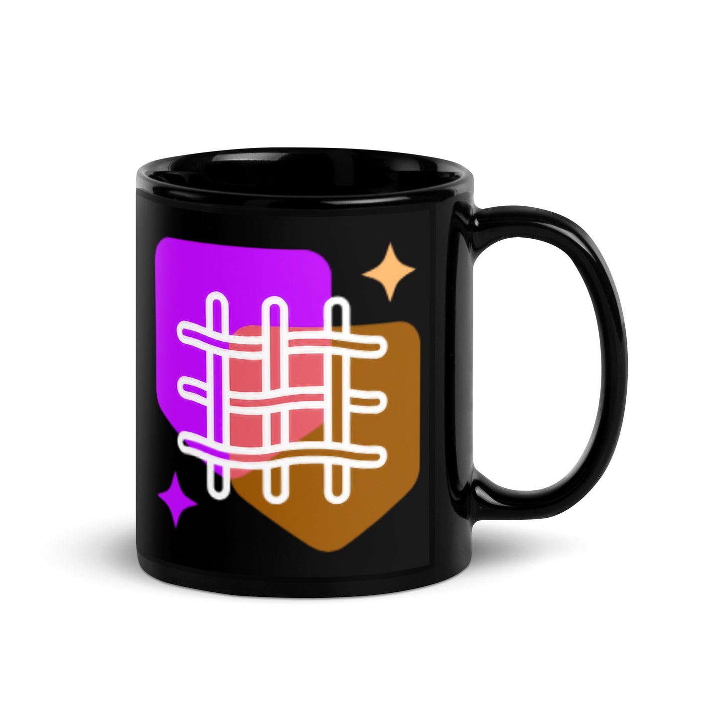 Black Glossy Mug