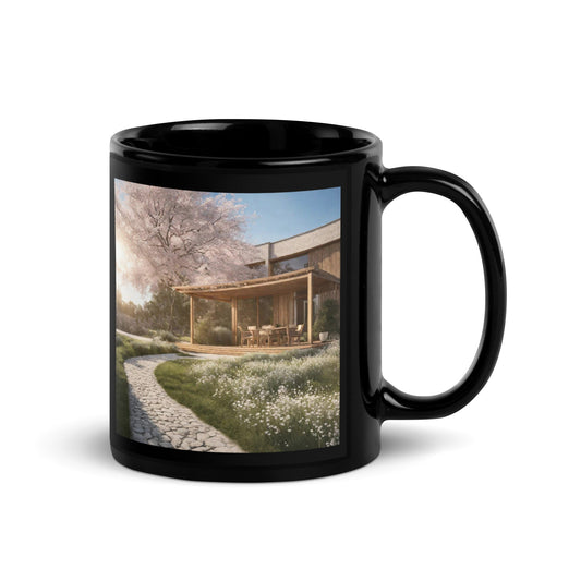 Black Glossy Mug