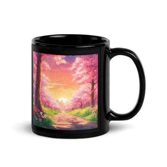 Black Glossy Mug