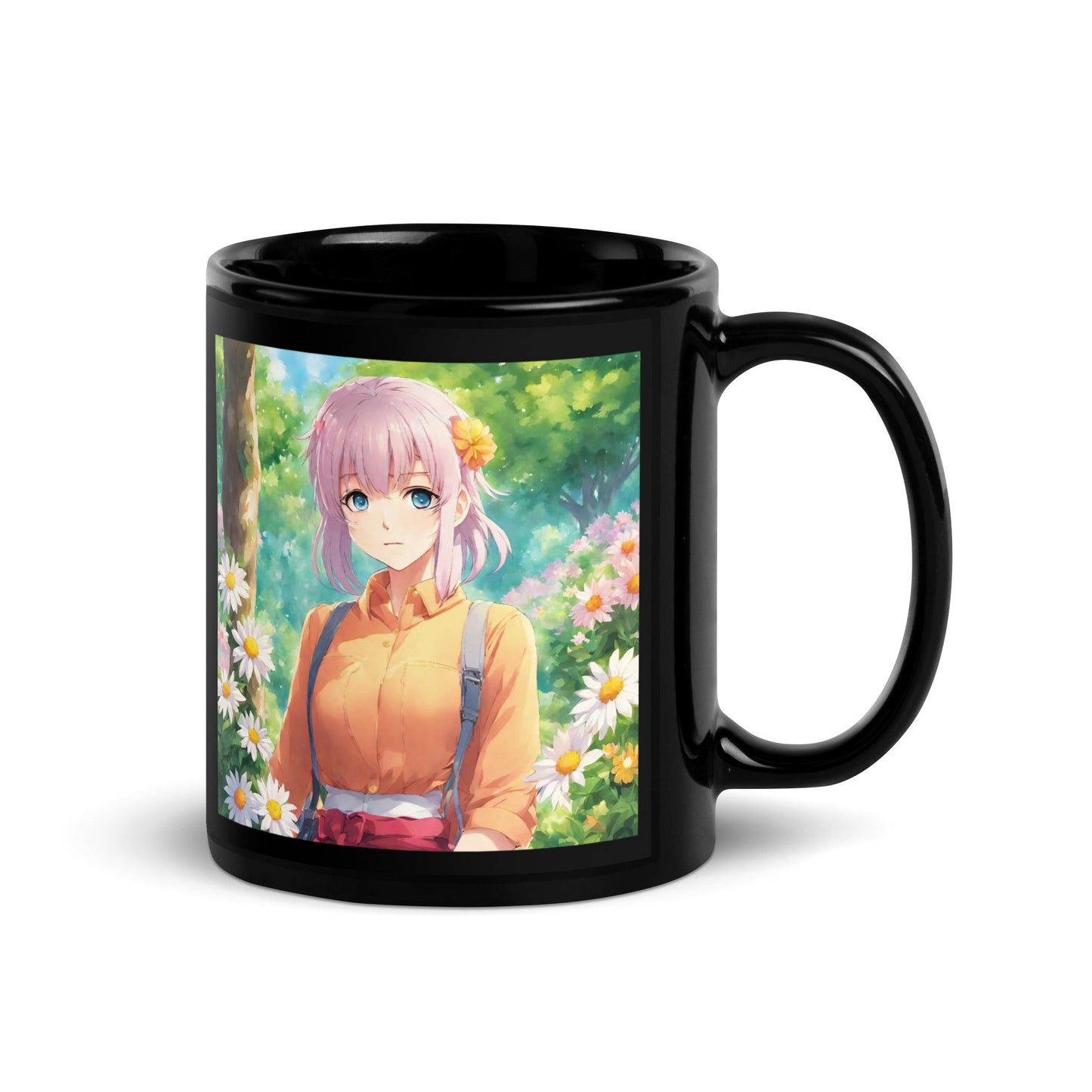 Black Glossy Mug