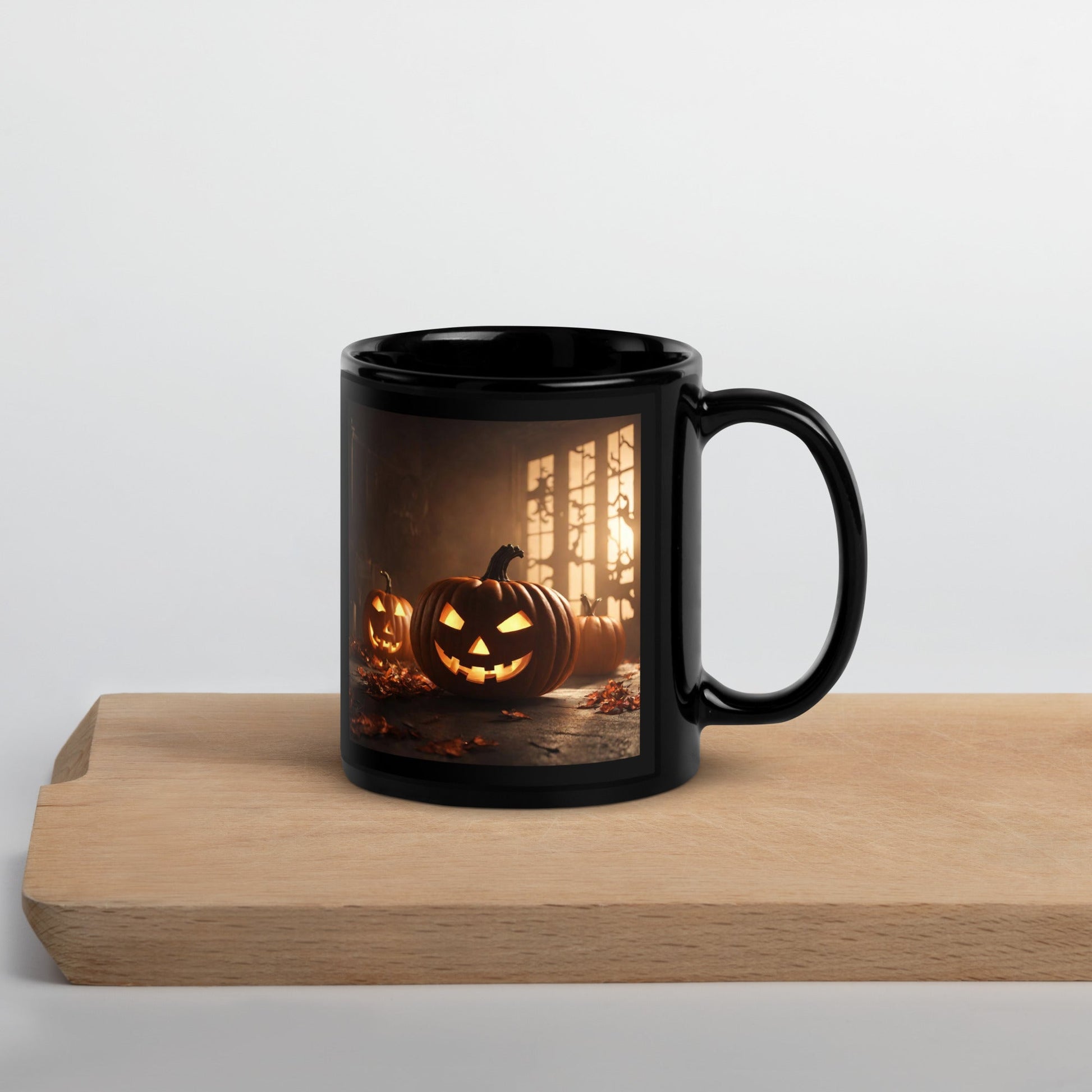 Black Glossy Mug