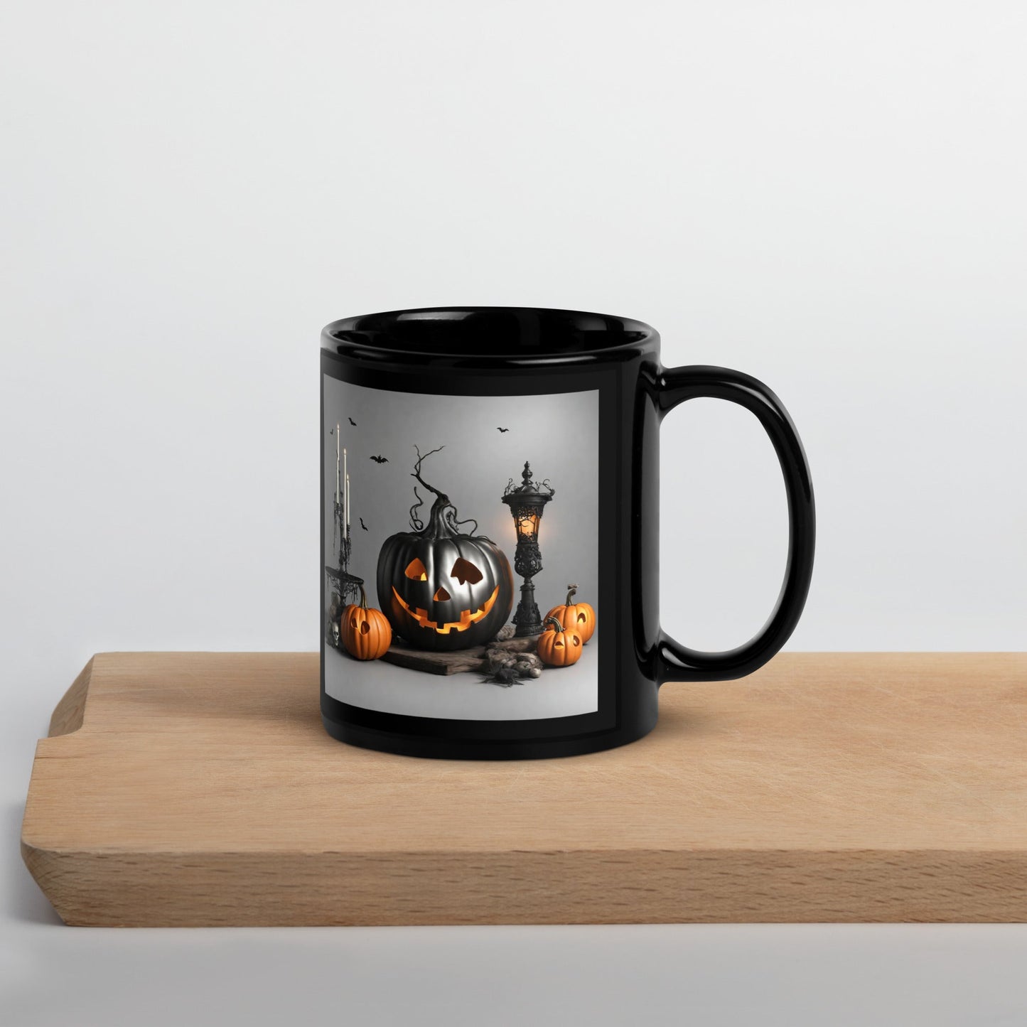 Black Glossy Mug