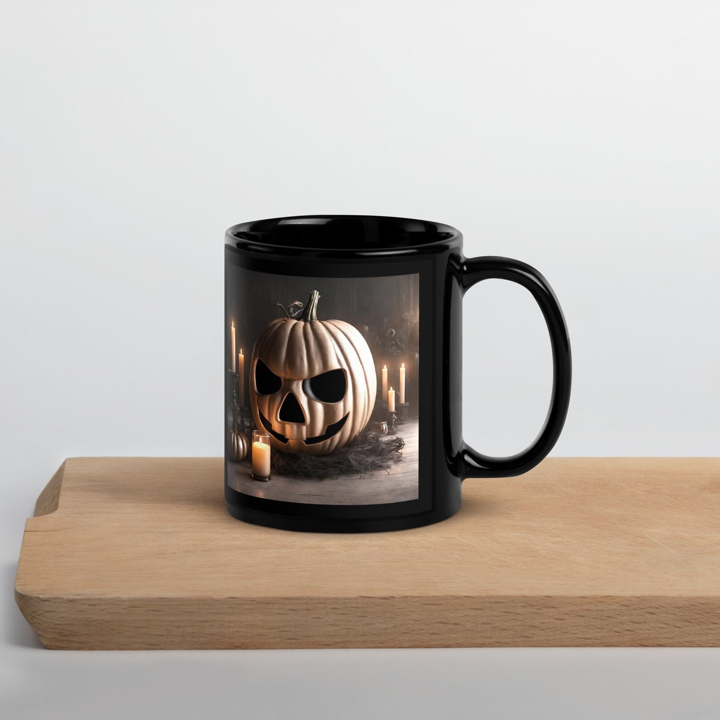 Black Glossy Mug