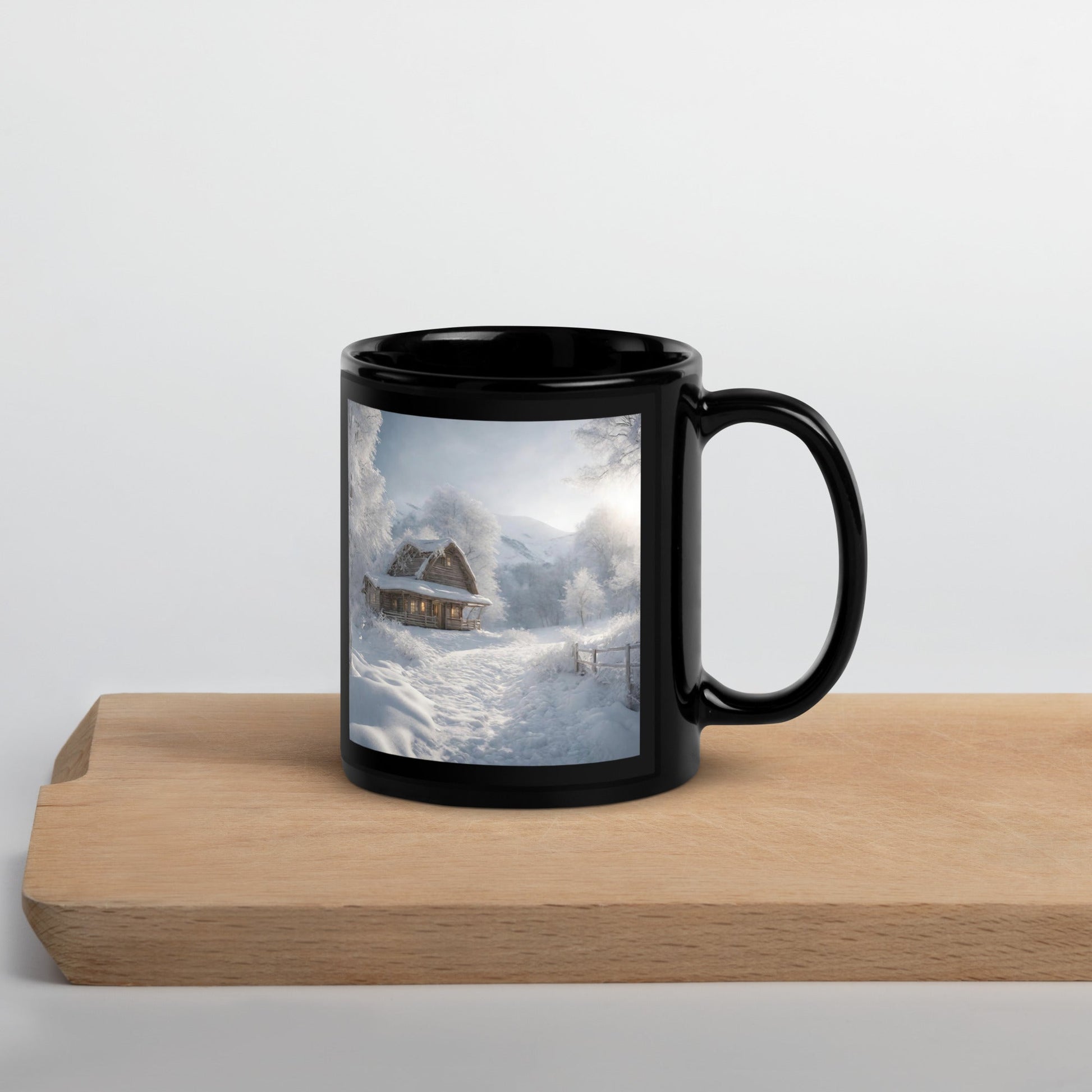 Black Glossy Mug