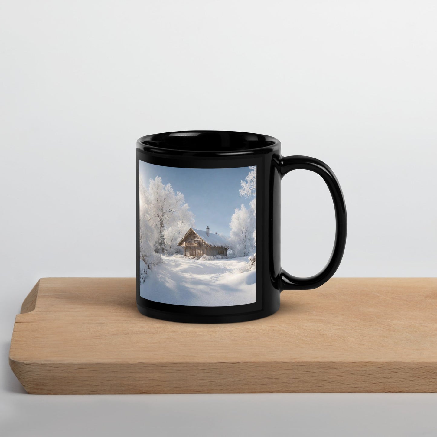 Black Glossy Mug