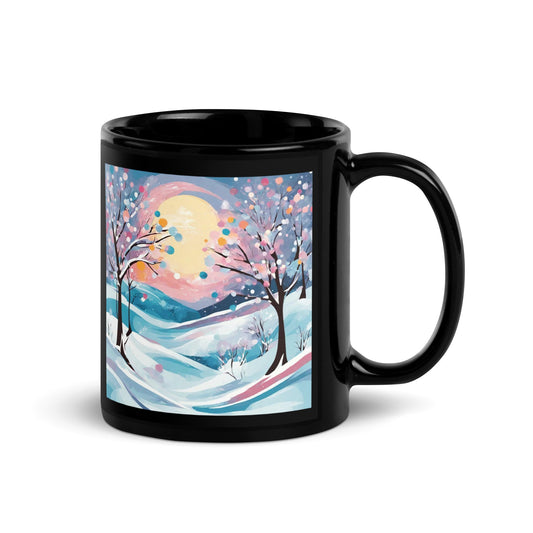 Black Glossy Mug