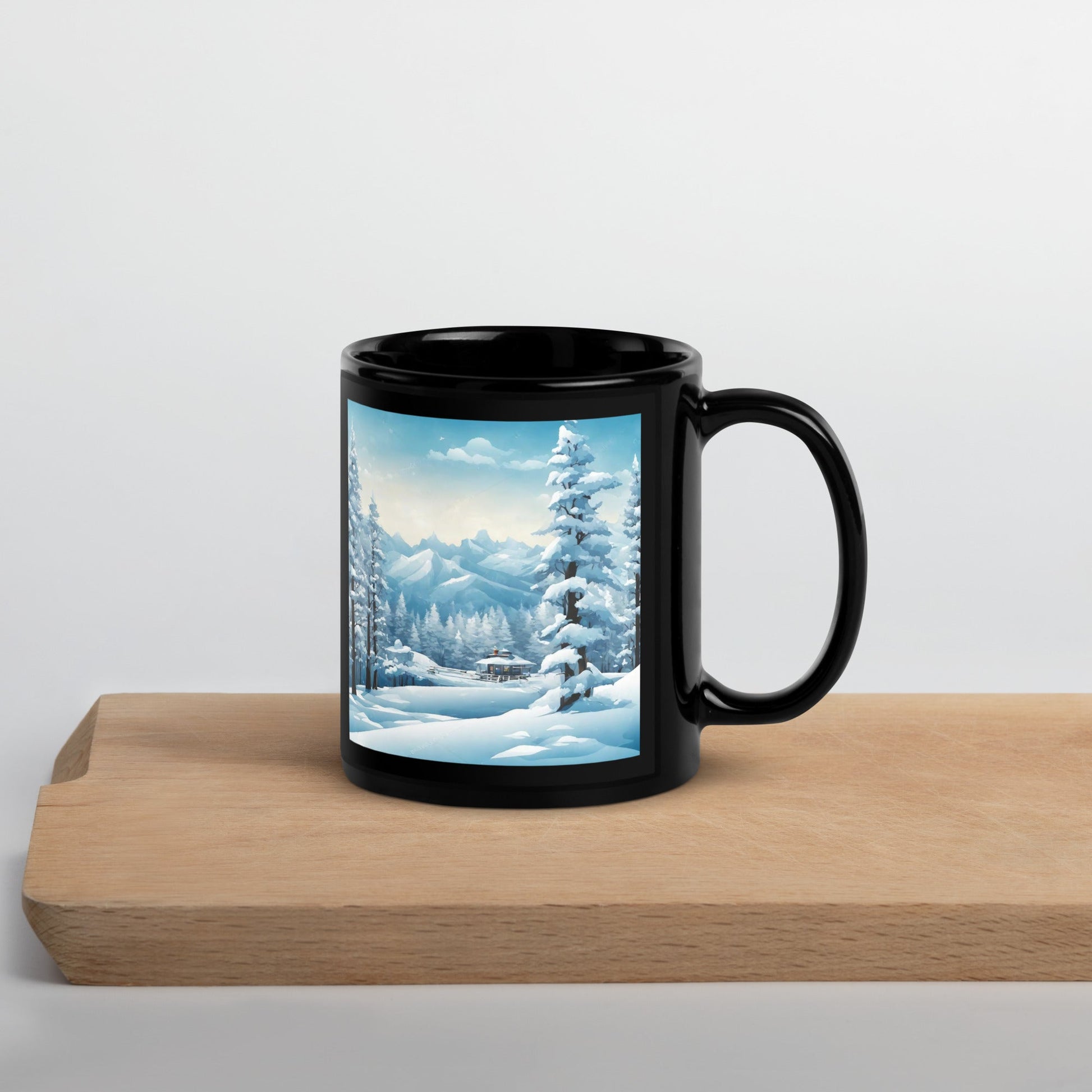 Black Glossy Mug