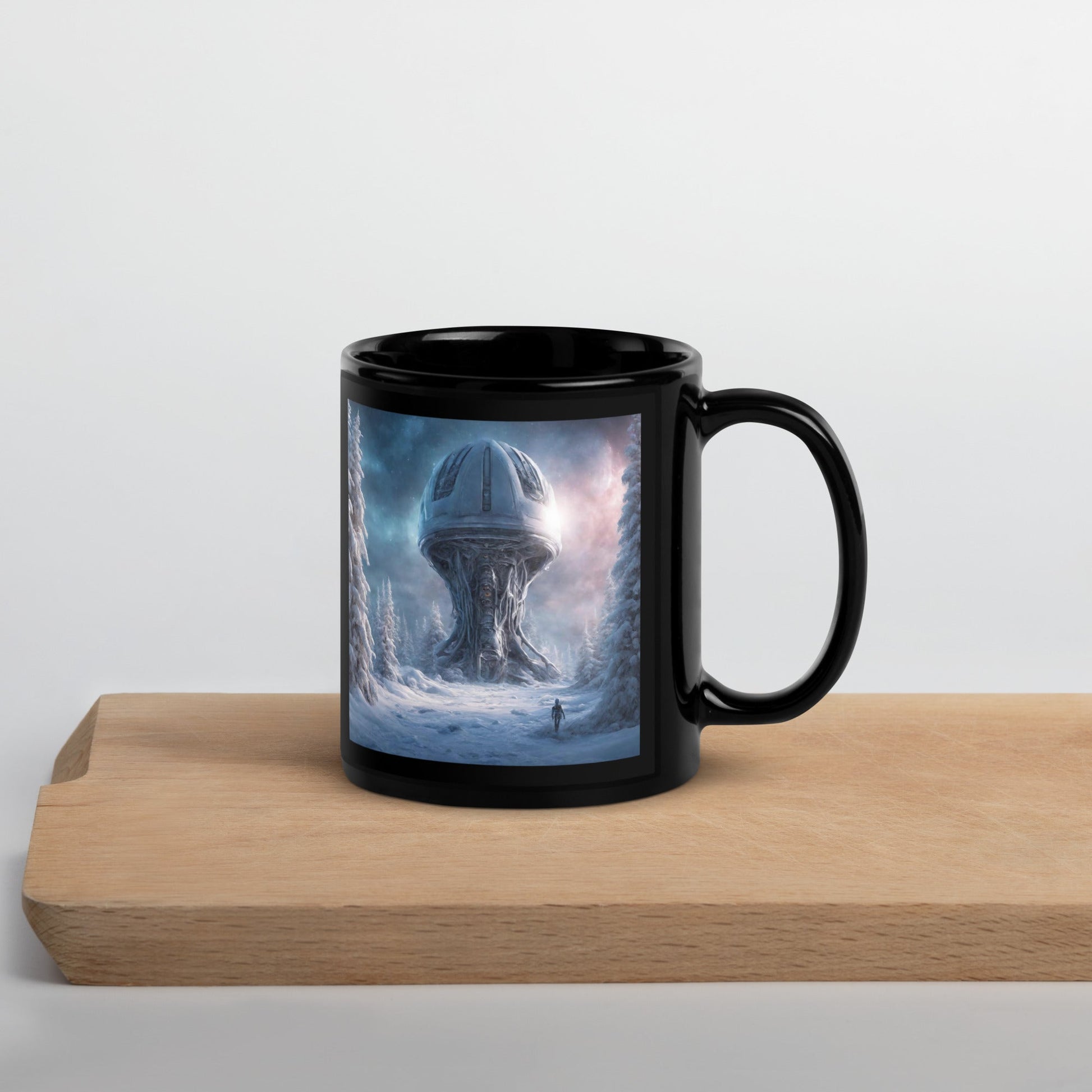 Black Glossy Mug