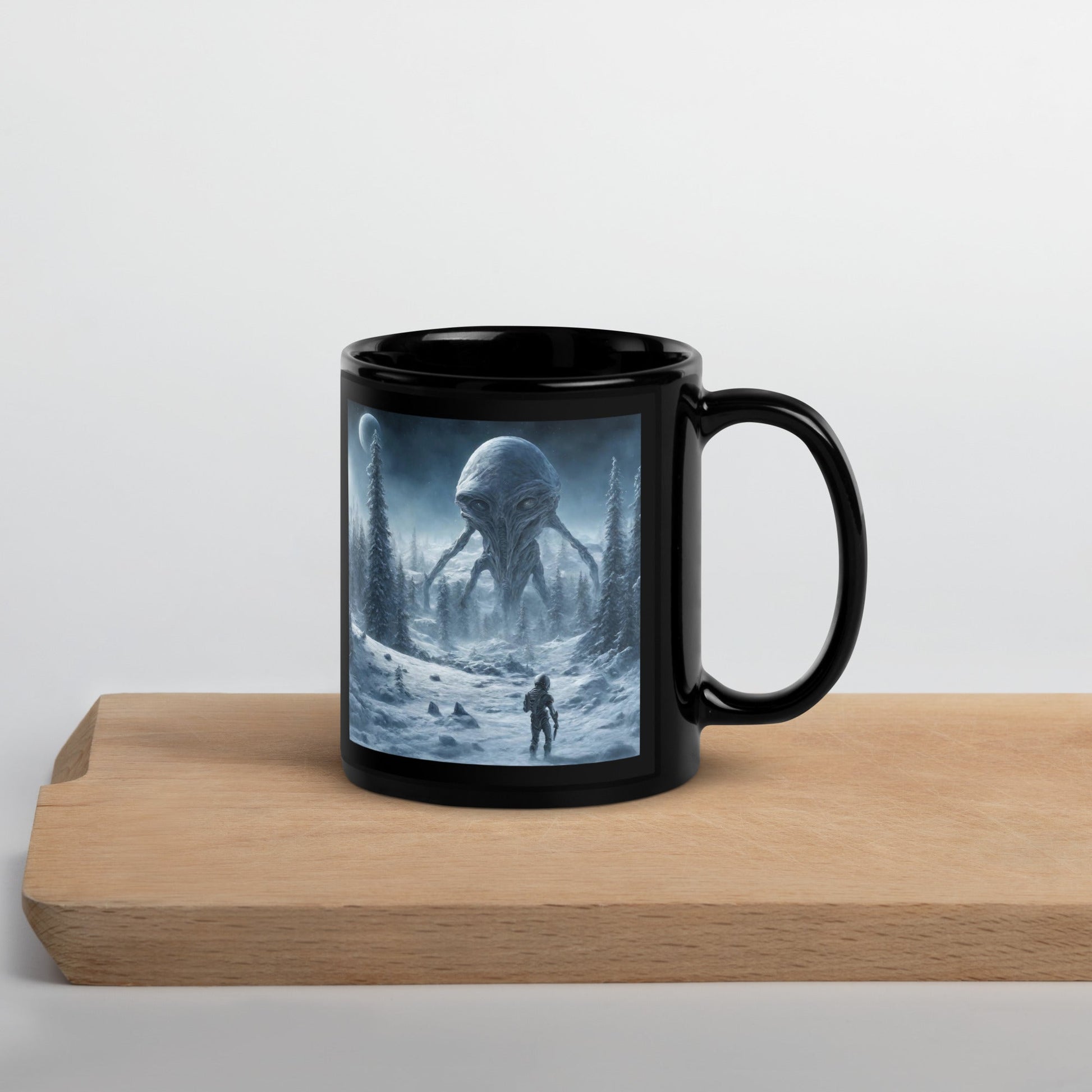 Black Glossy Mug