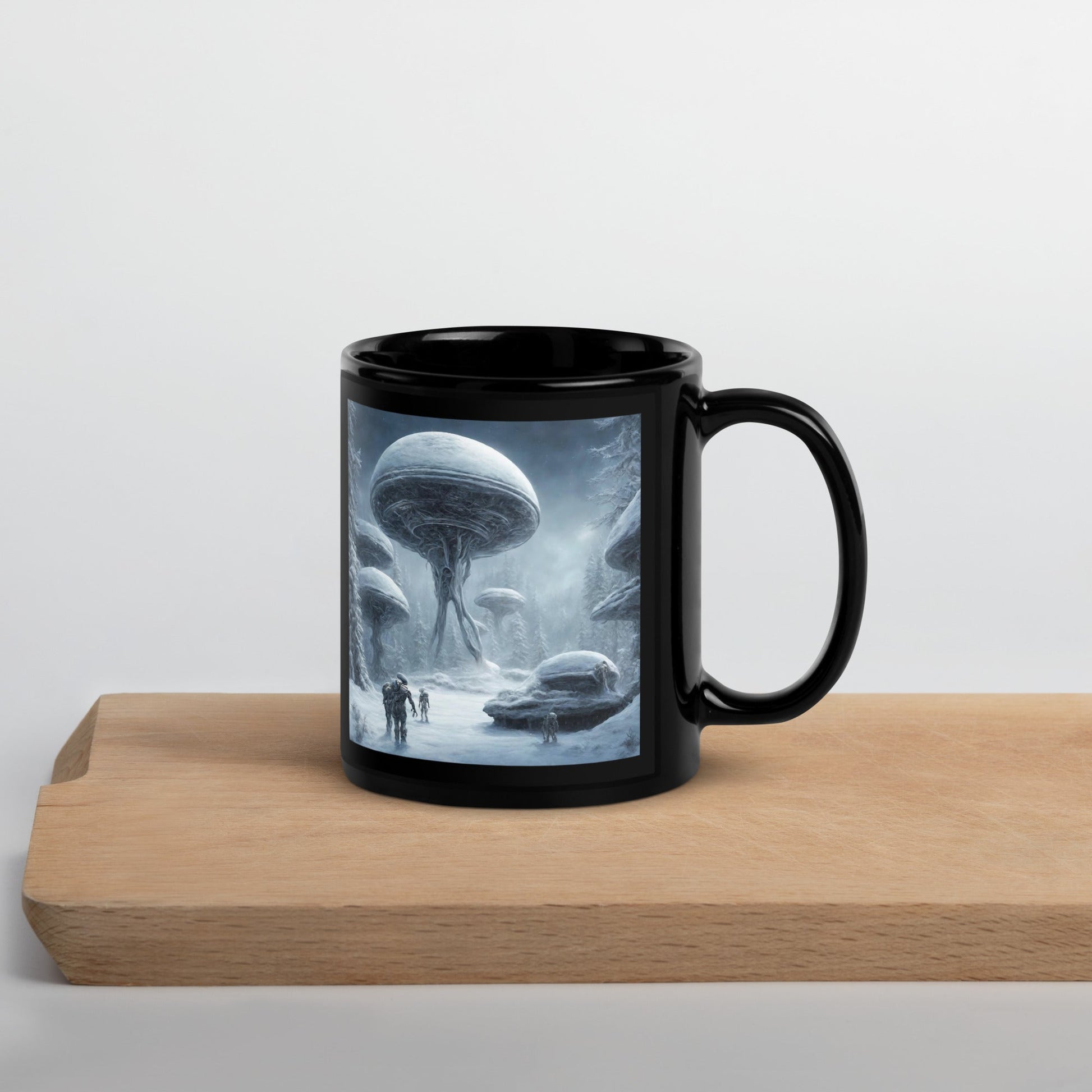 Black Glossy Mug