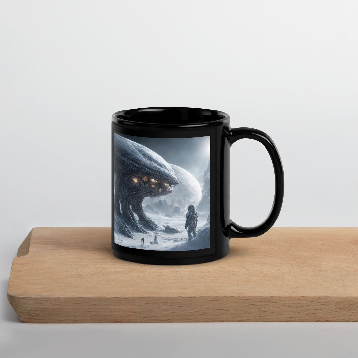 Black Glossy Mug