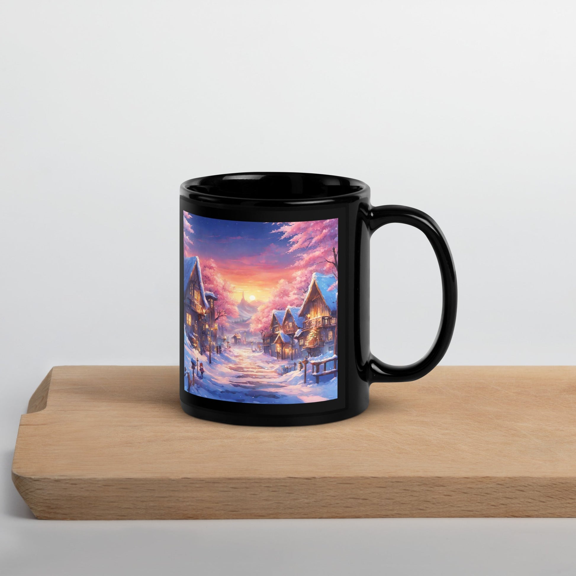 Black Glossy Mug
