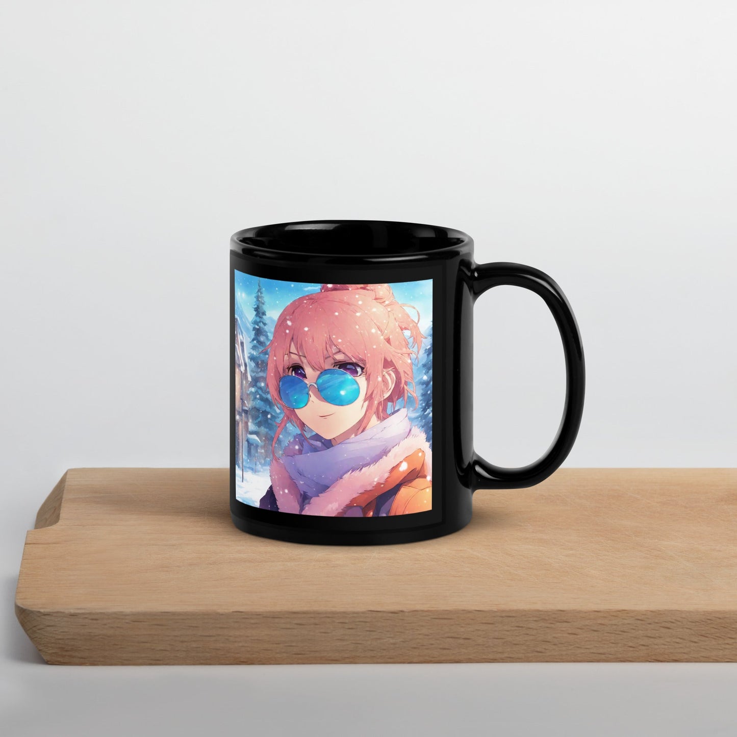 Black Glossy Mug