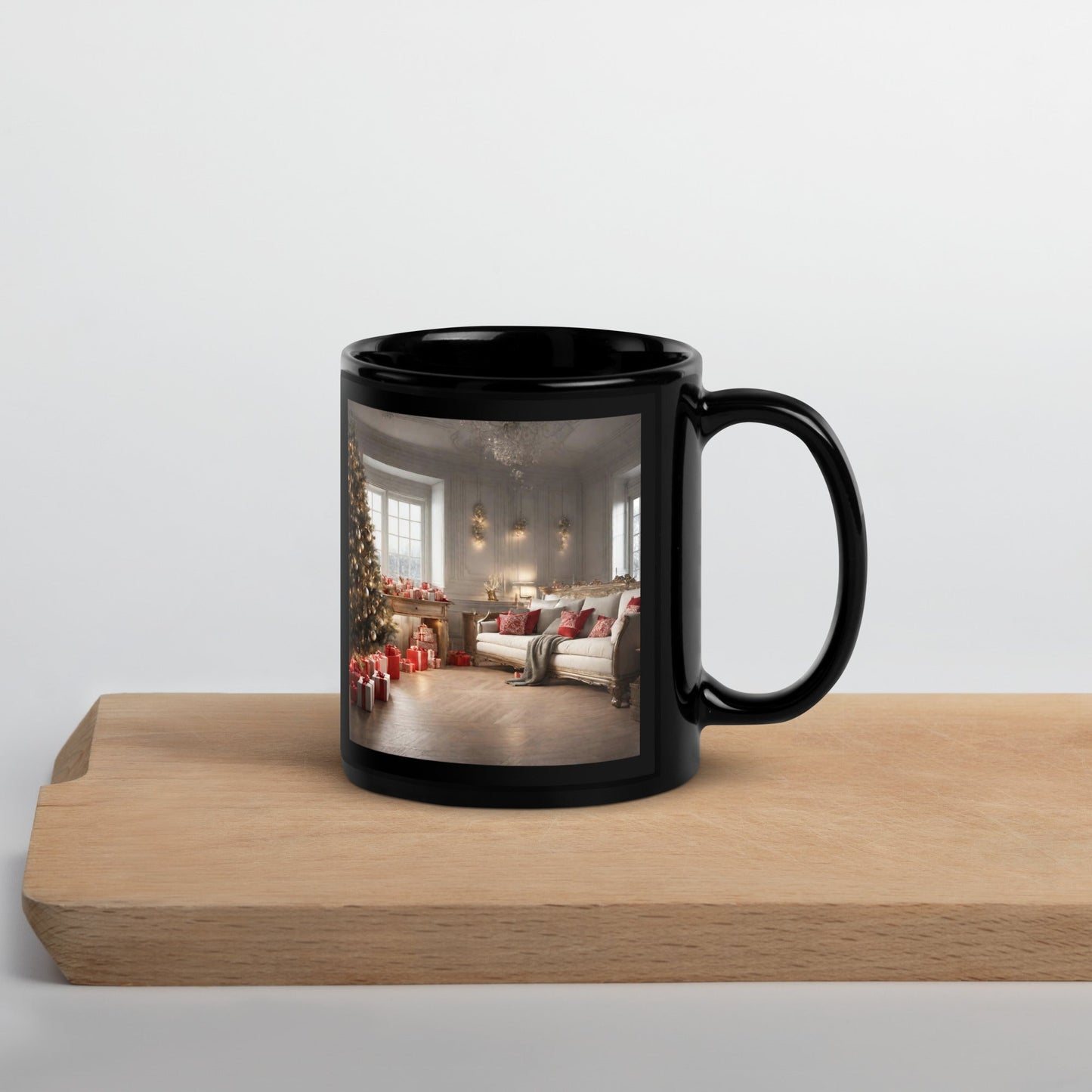 Black Glossy Mug