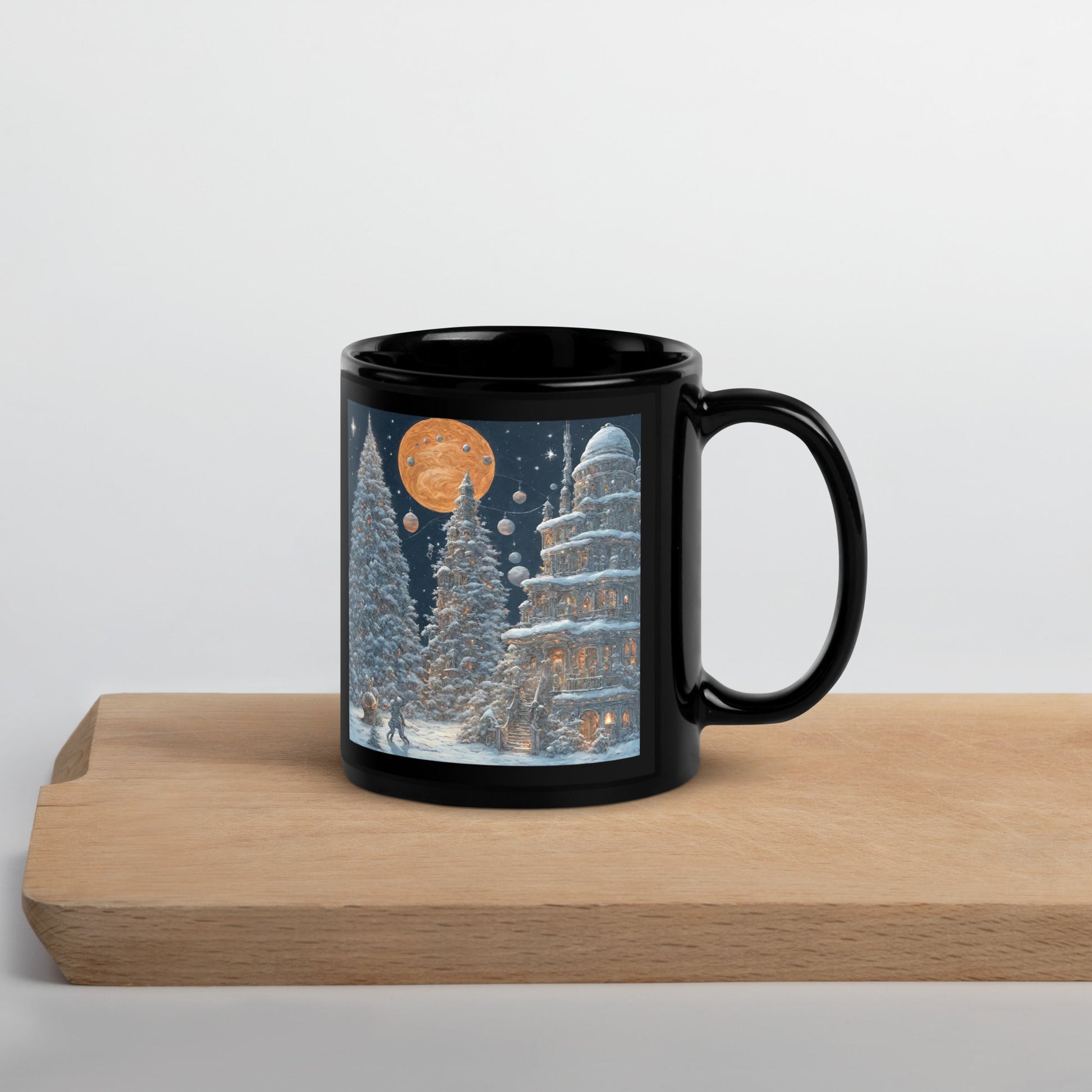 Black Glossy Mug