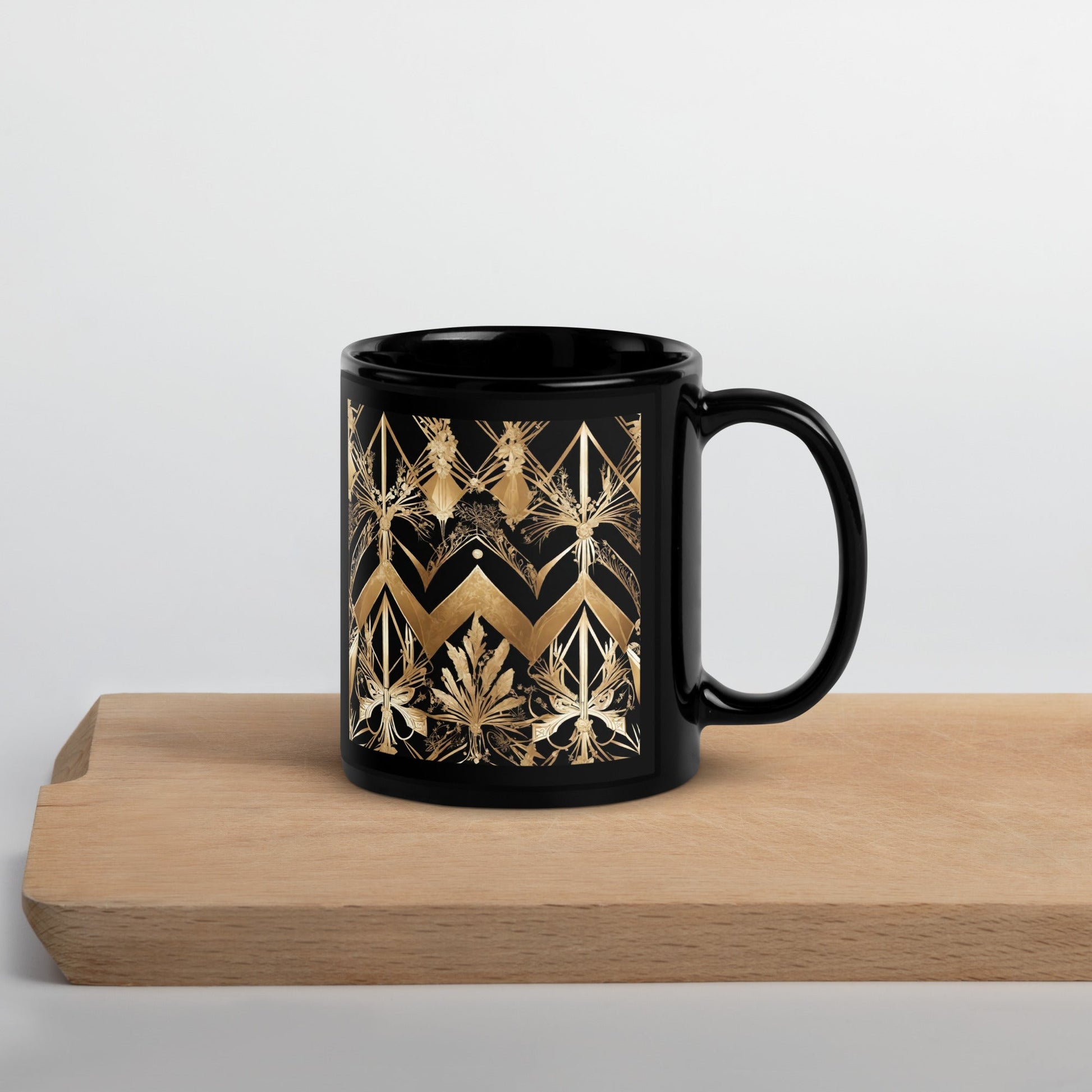 Black Glossy Mug