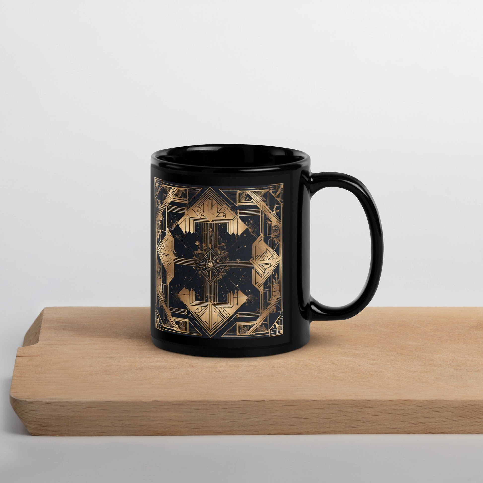 Black Glossy Mug
