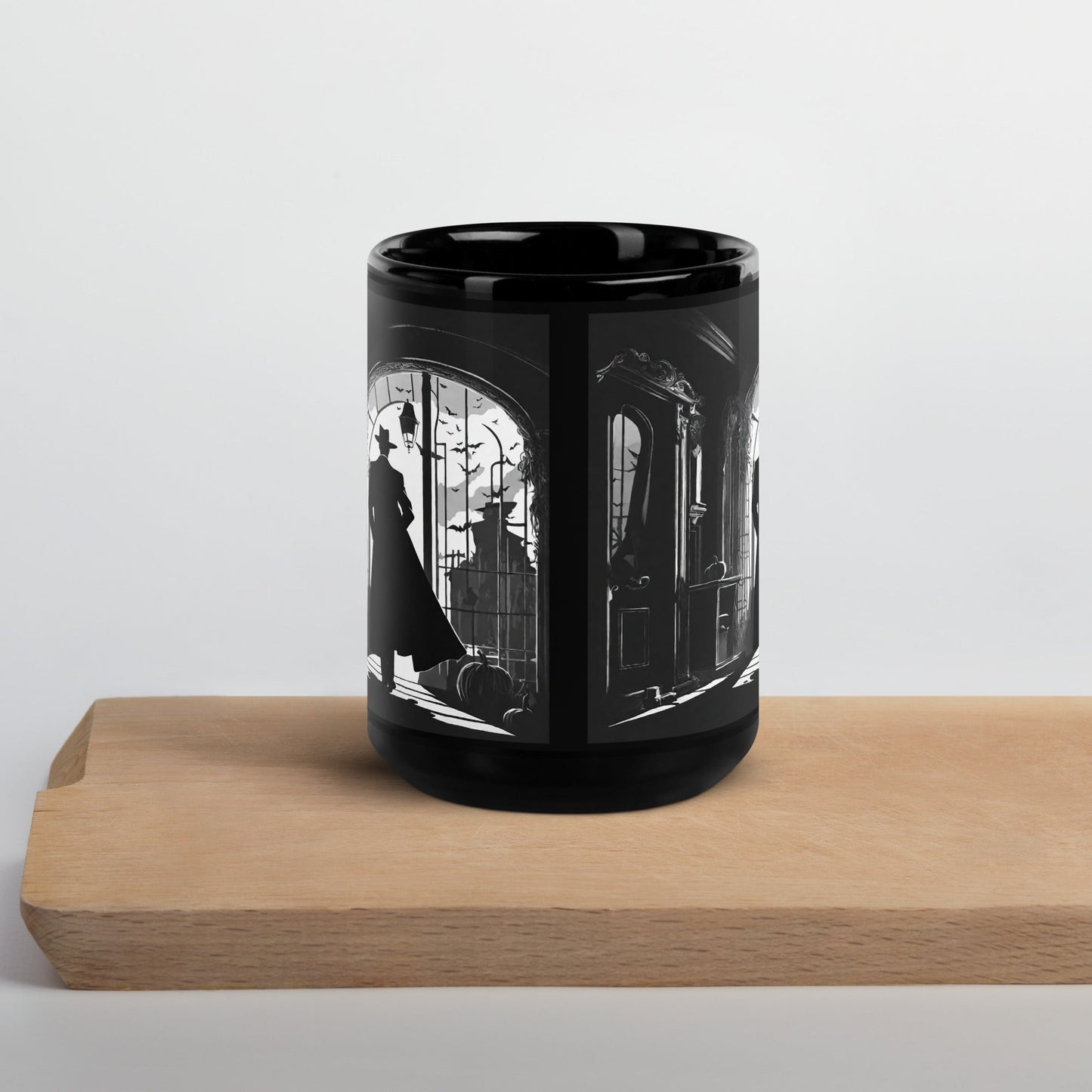 Black Glossy Mug
