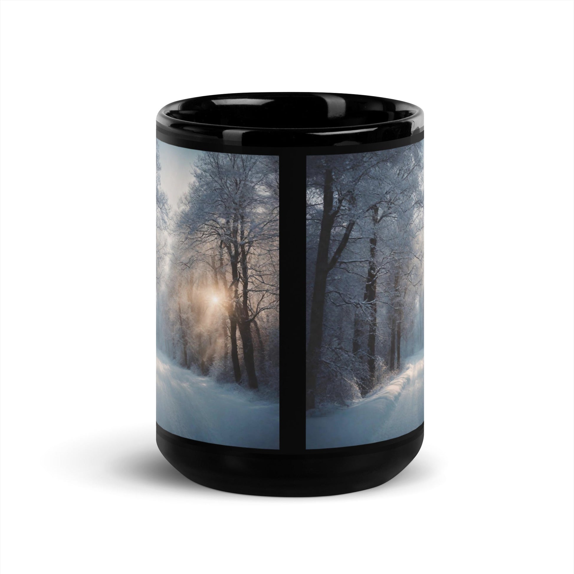 Black Glossy Mug