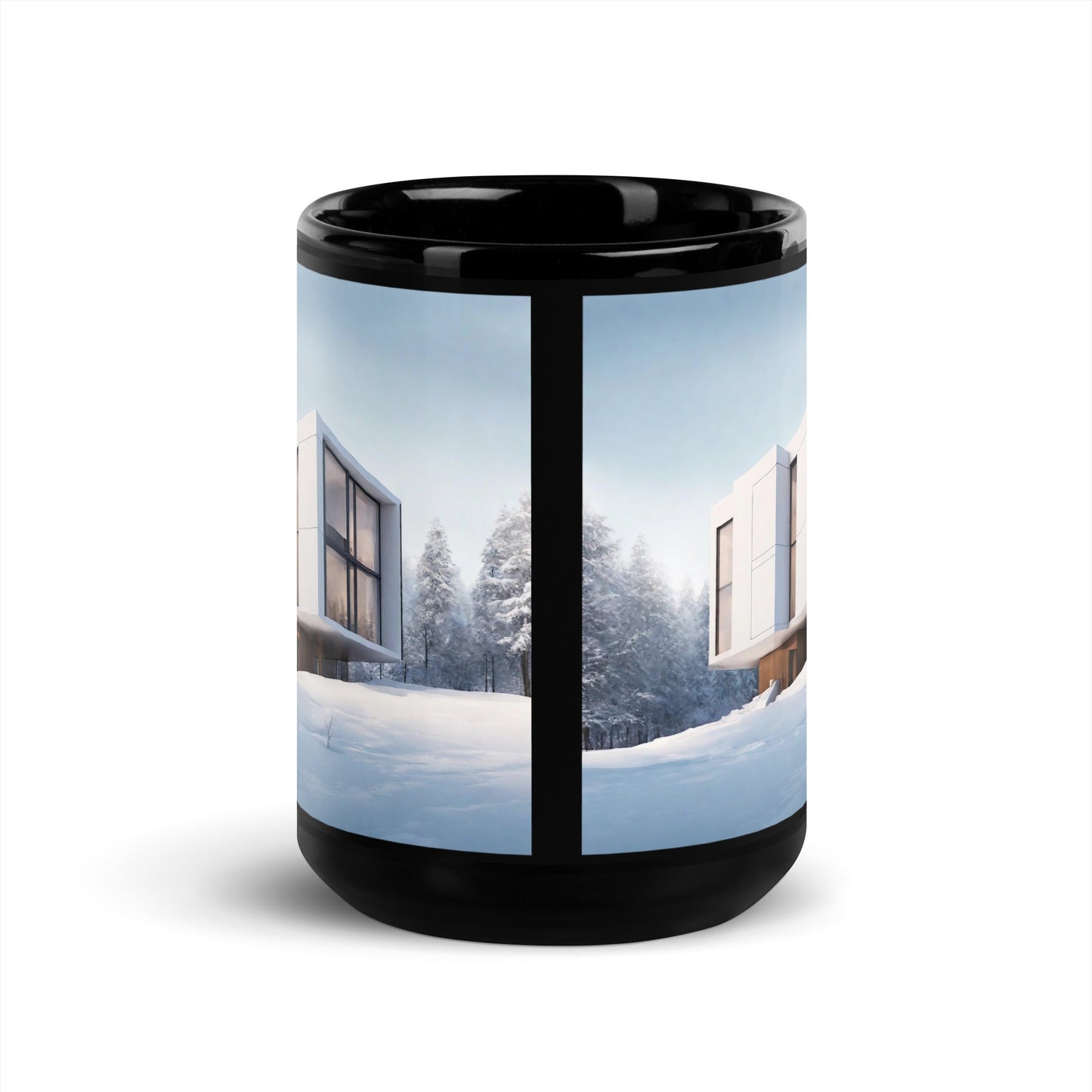 Black Glossy Mug