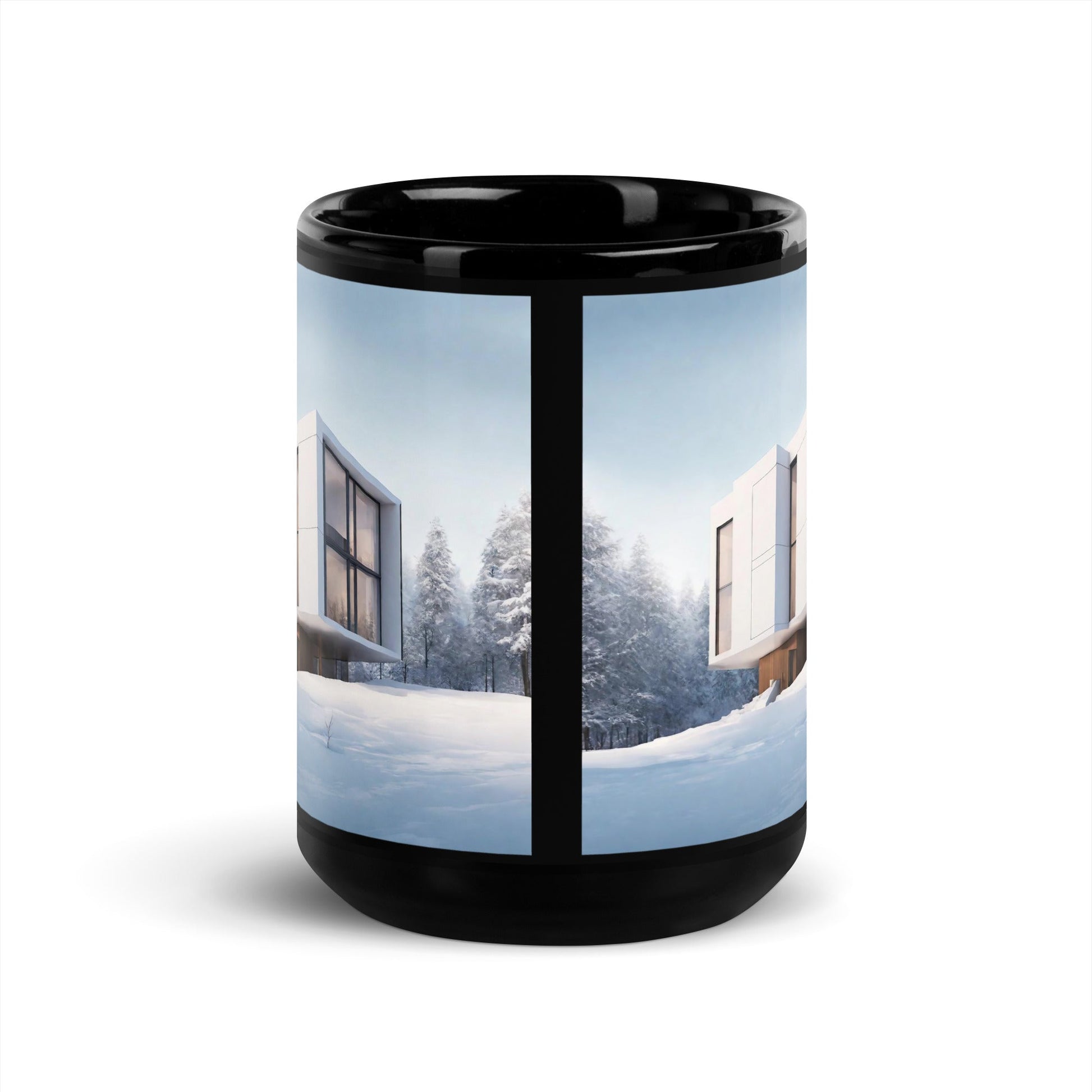 Black Glossy Mug