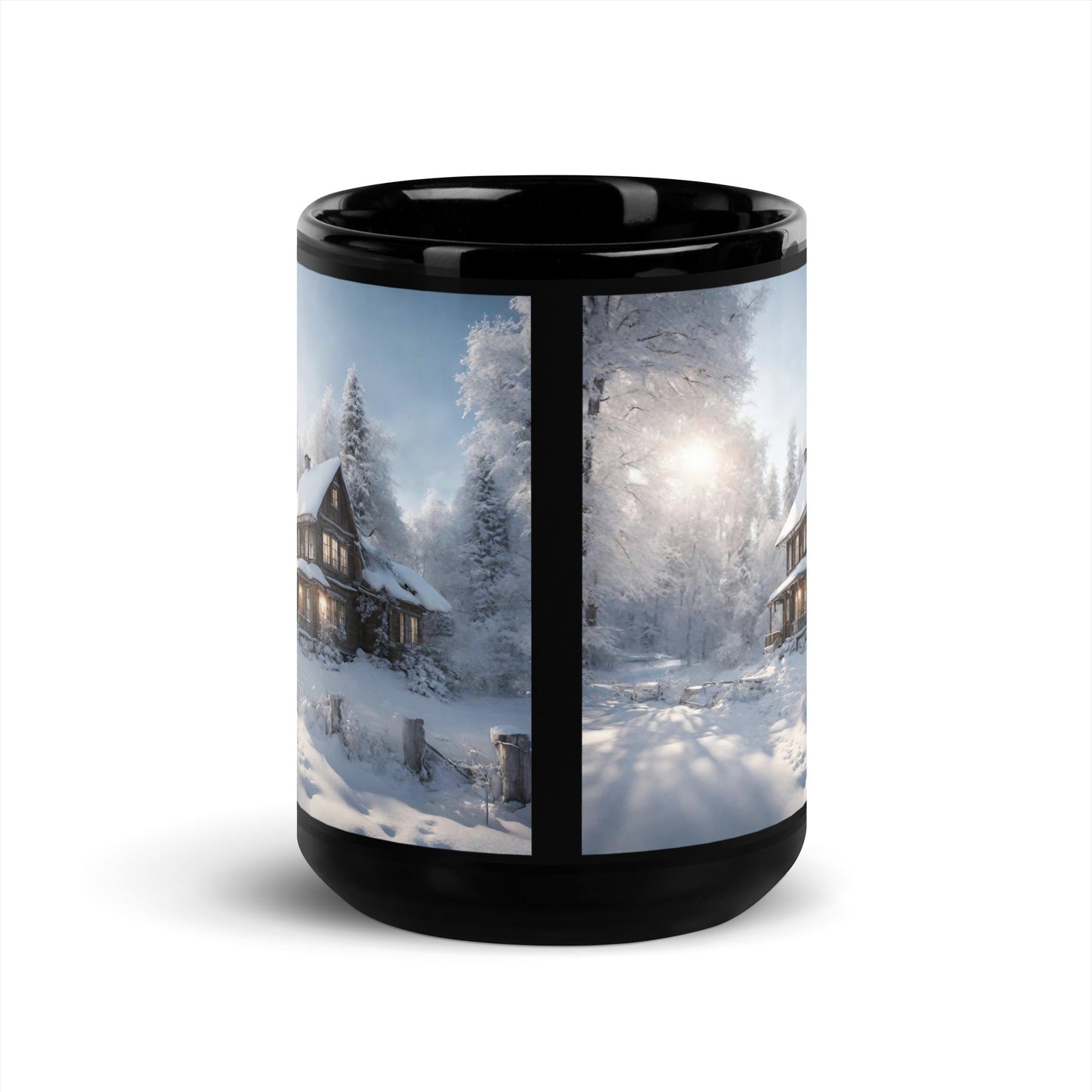 Black Glossy Mug
