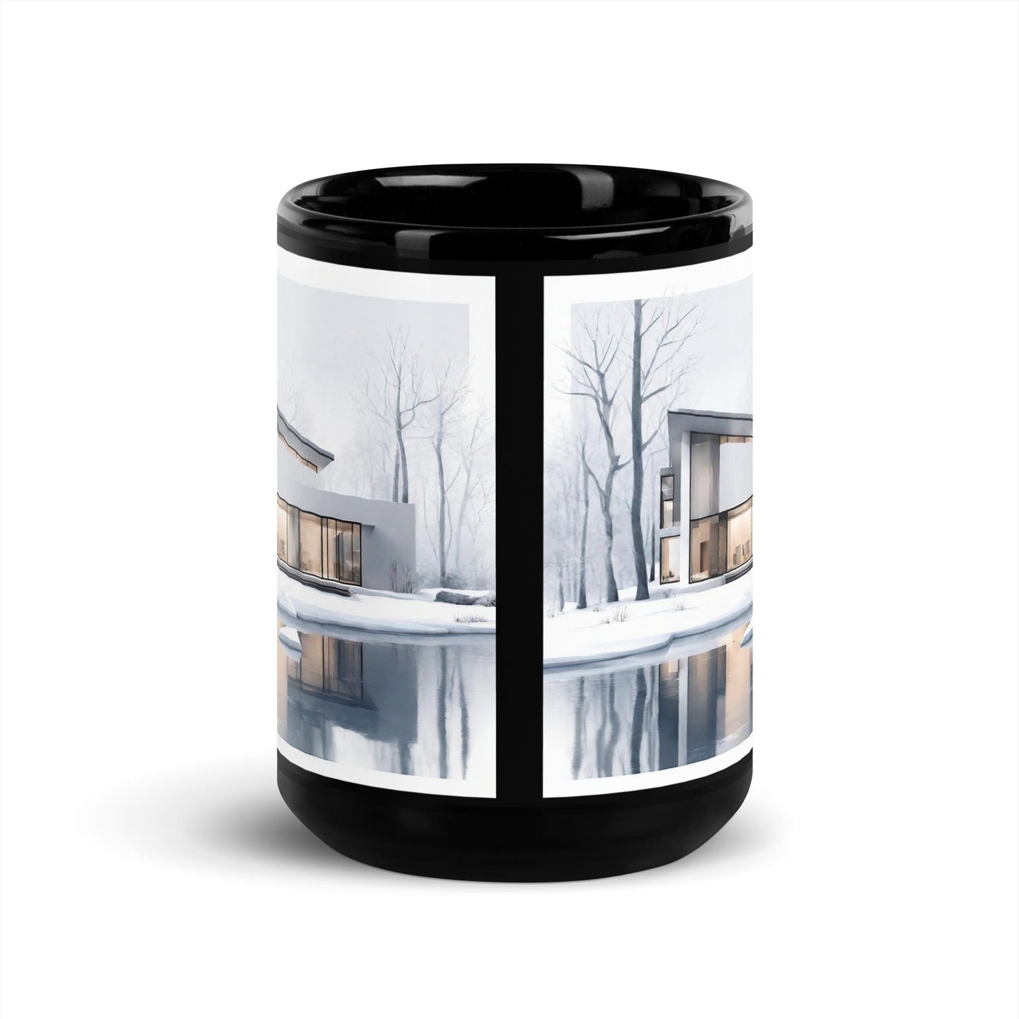Black Glossy Mug