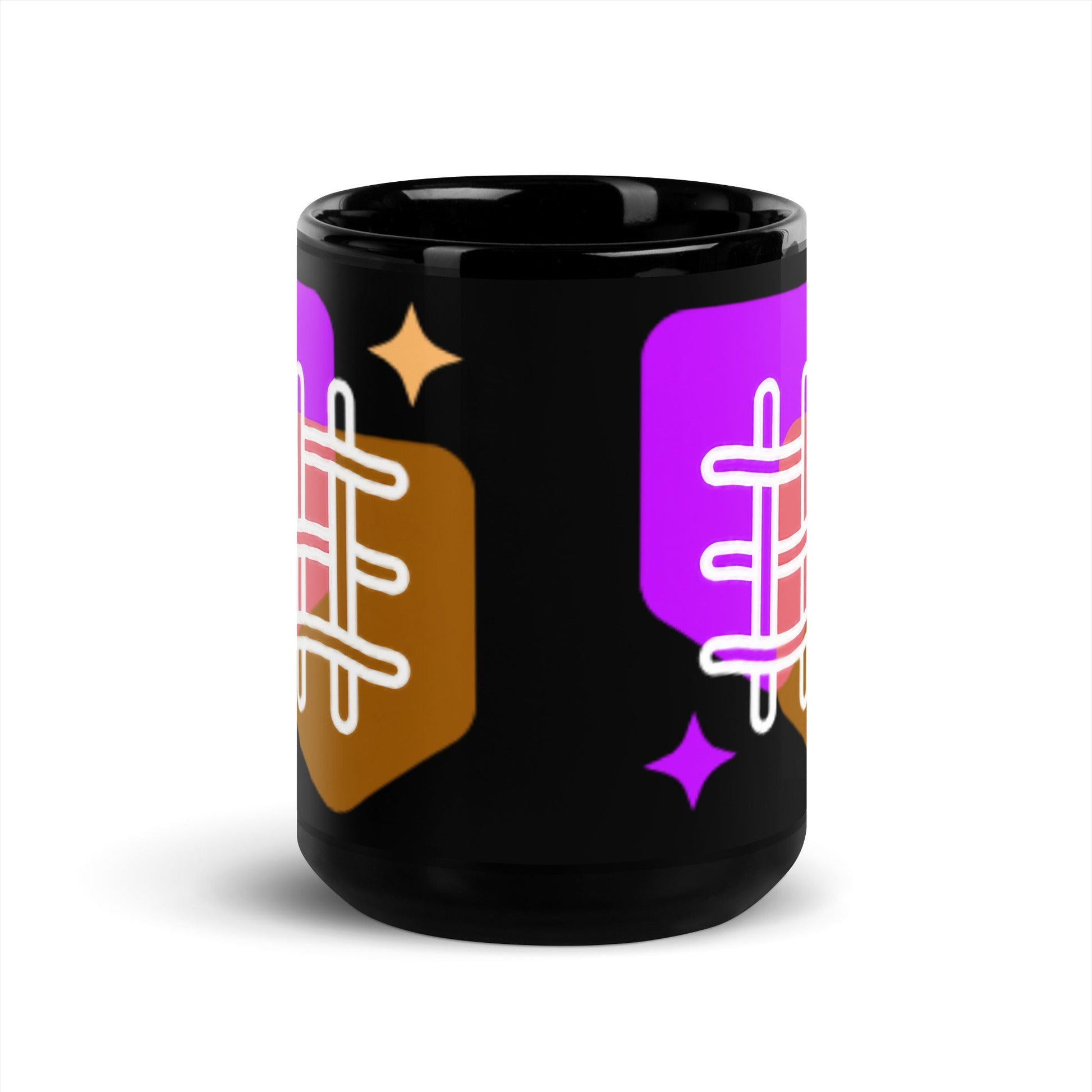Black Glossy Mug