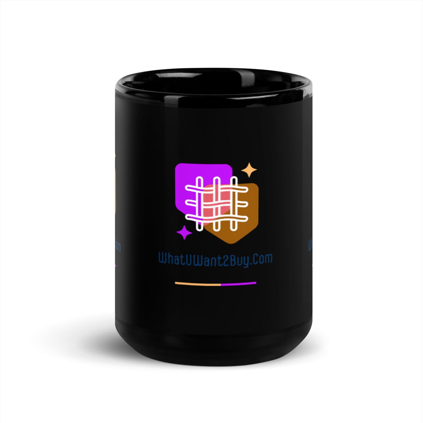Black Glossy Mug