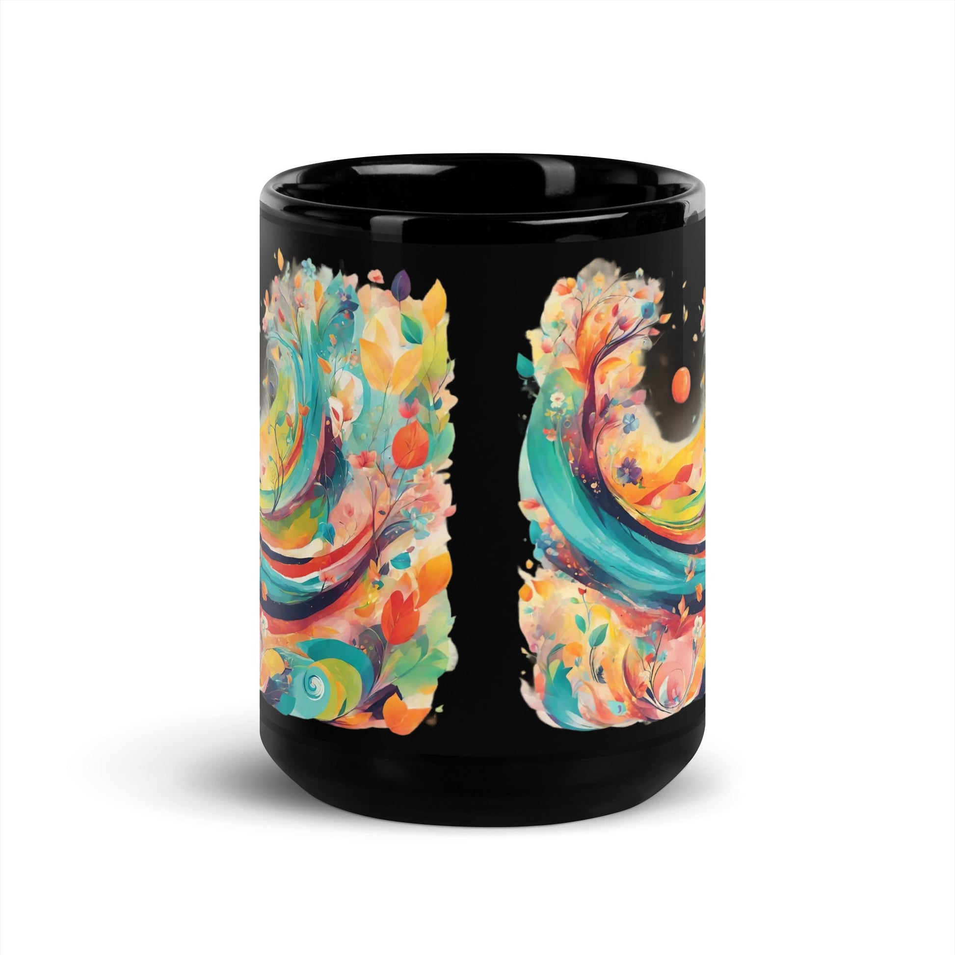 Black Glossy Mug