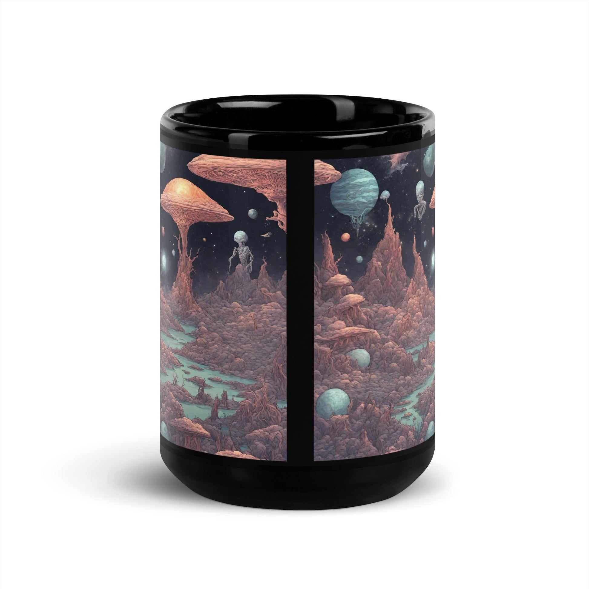 Black Glossy Mug
