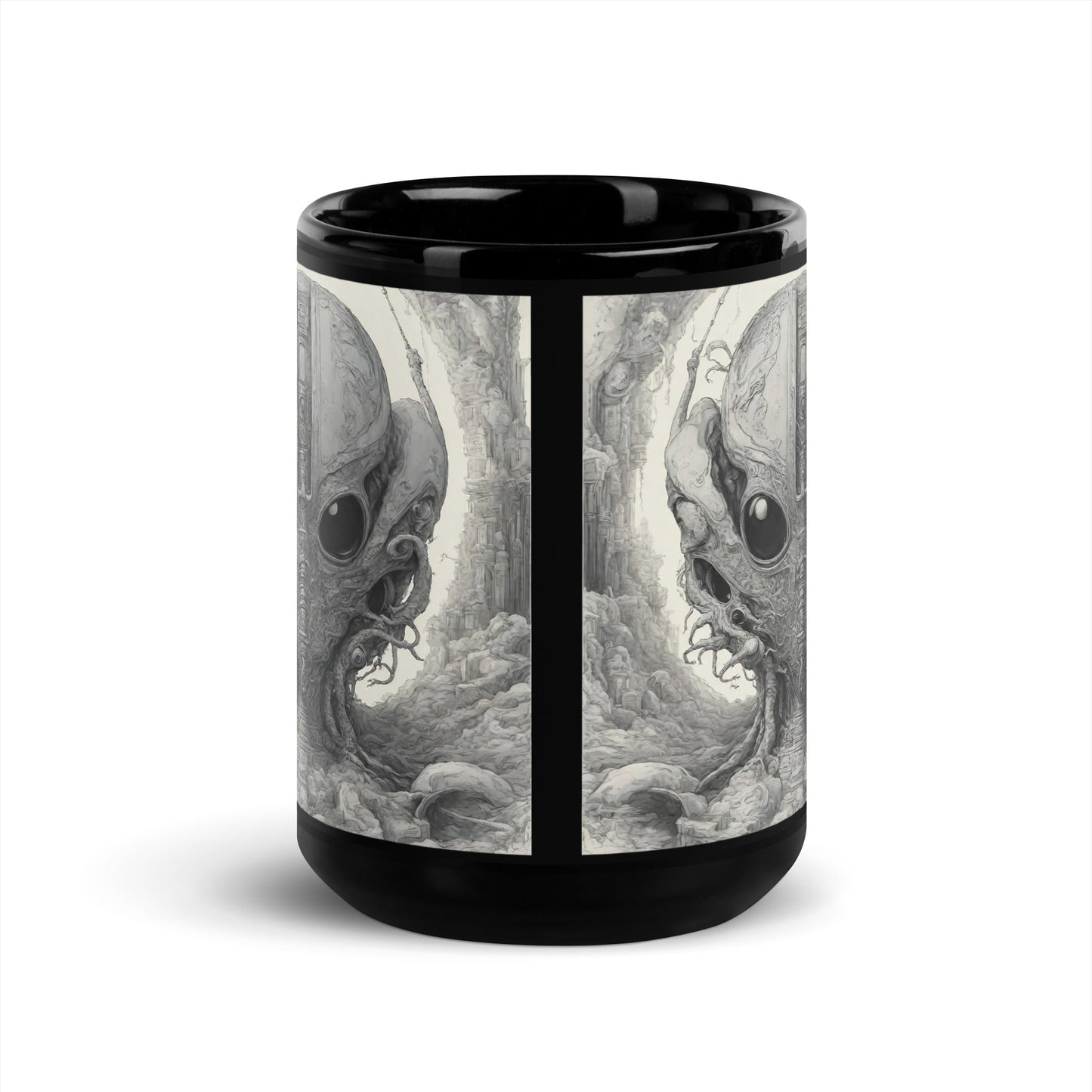 Black Glossy Mug