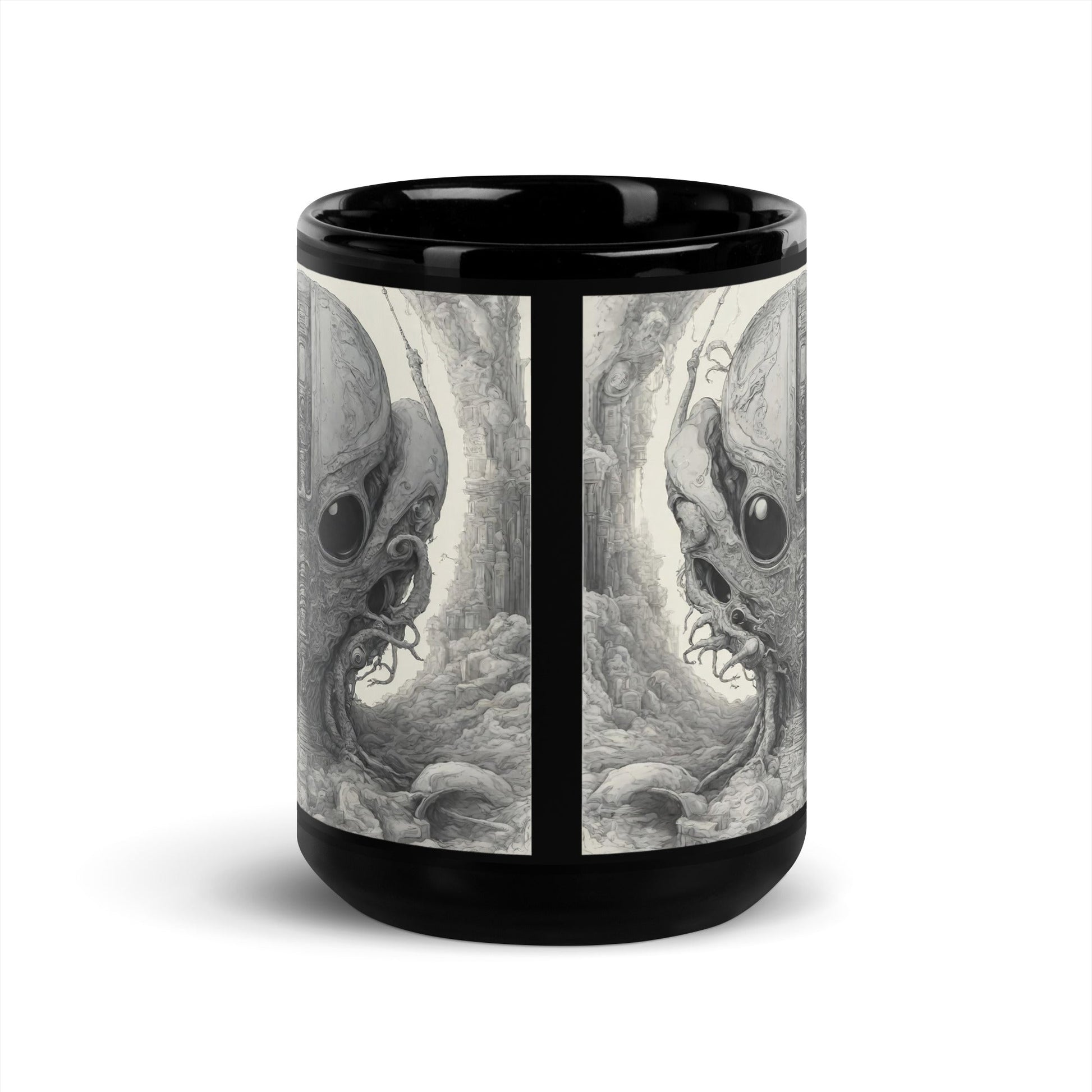 Black Glossy Mug