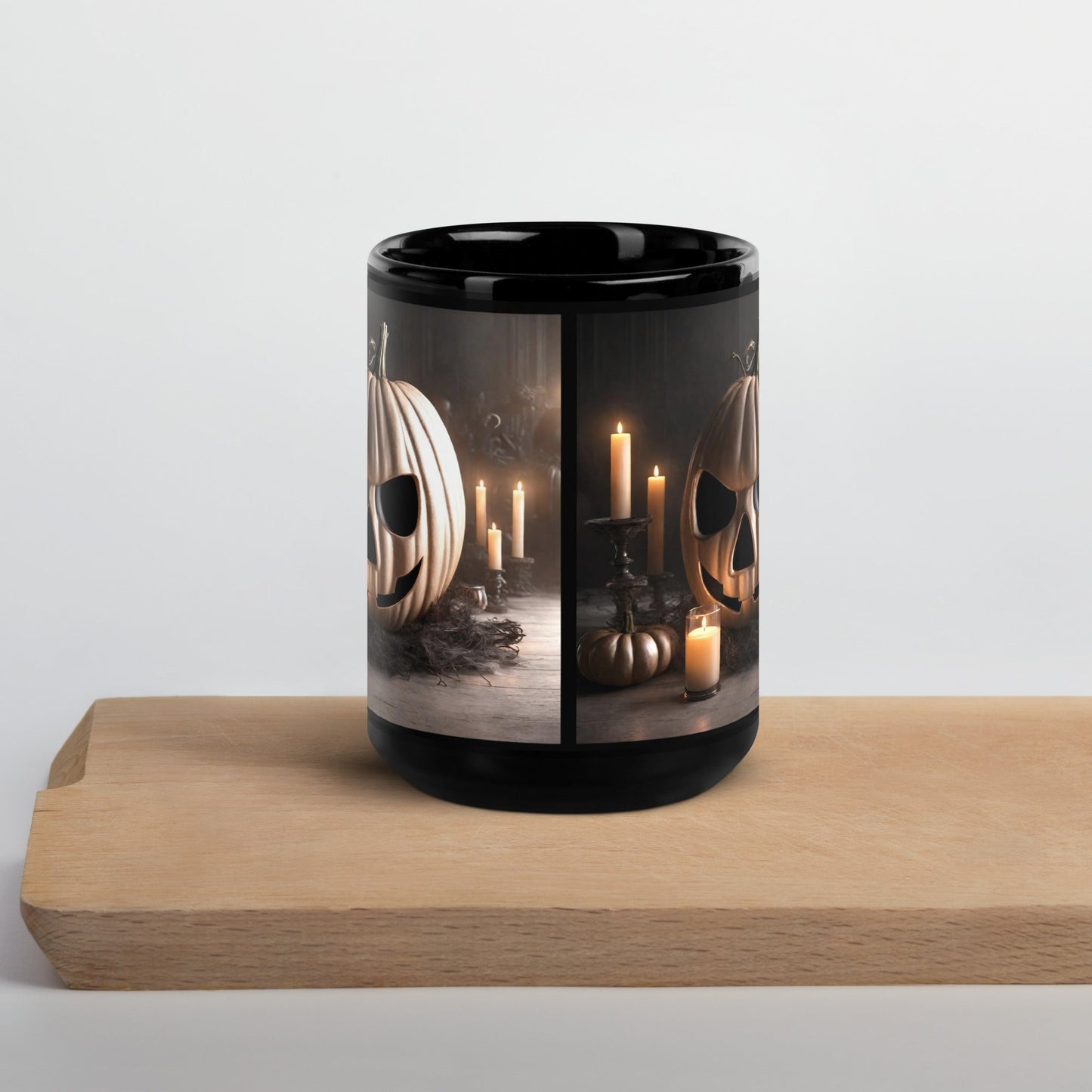Black Glossy Mug