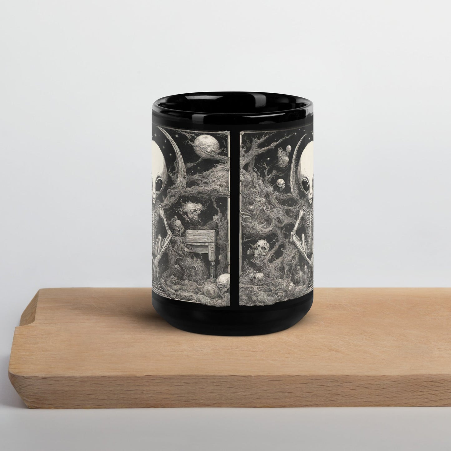 Black Glossy Mug