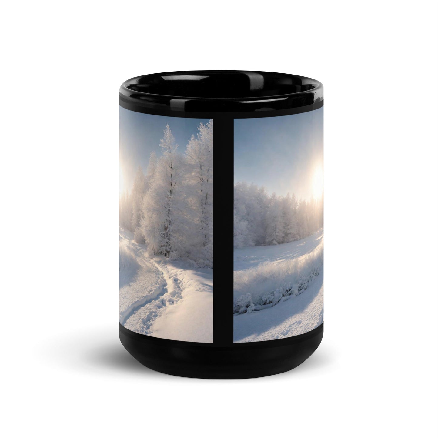 Black Glossy Mug