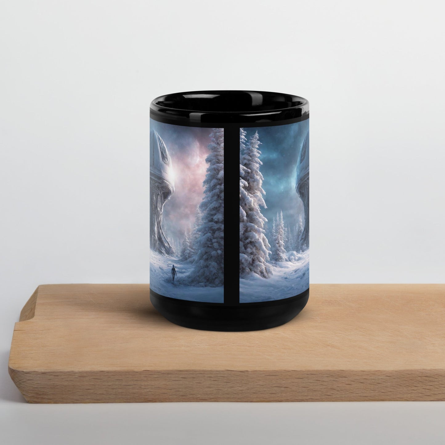 Black Glossy Mug
