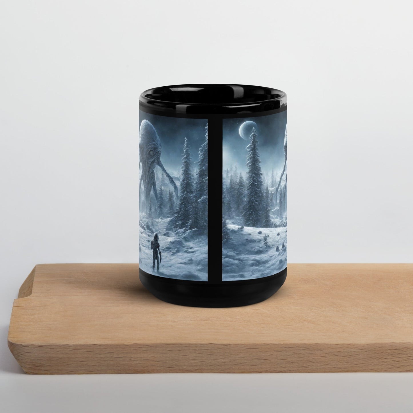 Black Glossy Mug