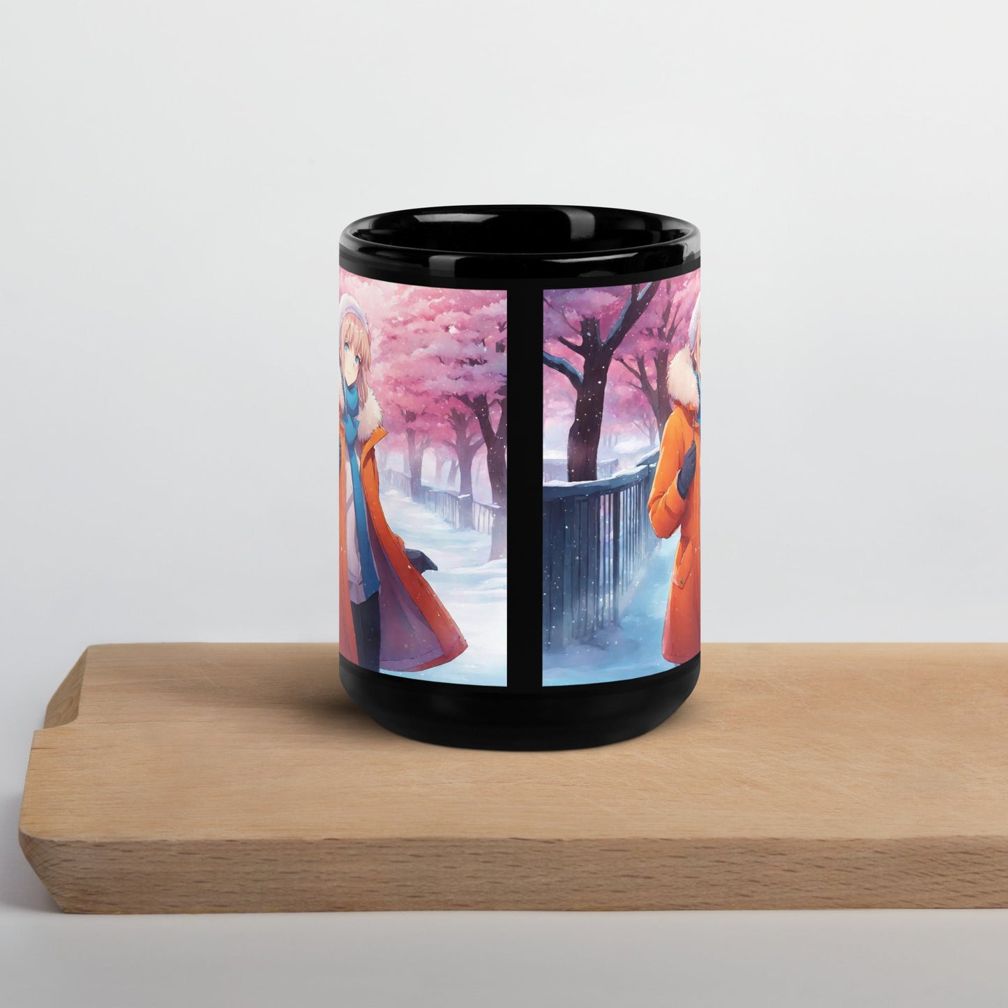 Black Glossy Mug