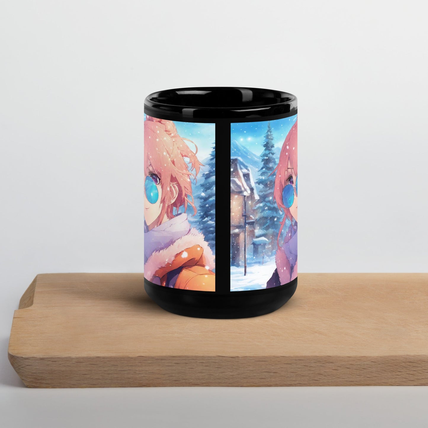 Black Glossy Mug